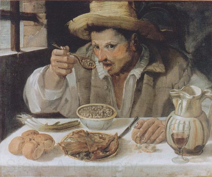 Annibale Carracci The Beaneater Norge oil painting art